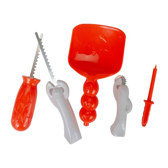 White & Orange Pumpkin Carving Kit By Northlight | Michaels®